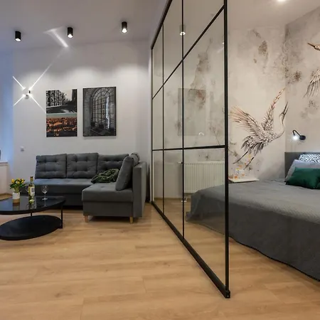 Boutique Glass By Fengshui4u - Centrum Lodzi Апартаменти *